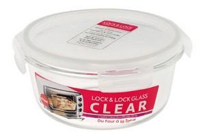 Foto LOCK AND LOCK Tupper de cristal redondo Lock & Lock 0.87 litros
