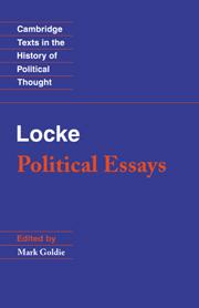 Foto Locke: political essays (en papel)