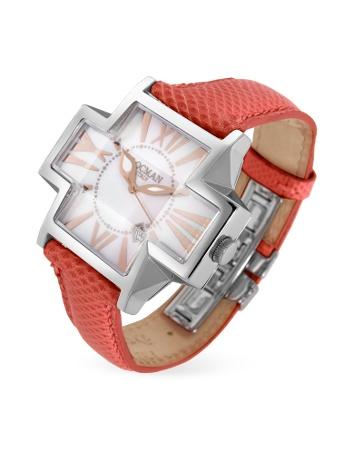 Foto Locman Relojes Mujer, Reloj Oversize Rojo - Plus