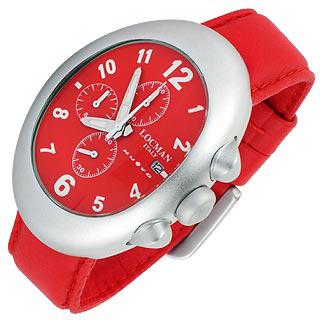 Foto Locman Relojes para Hombre, Reloj Caja Aluminio Roja - Nuovo