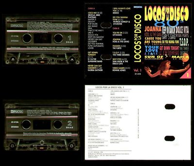 Foto Locos Por La Disco 80's - Spain 3 Cassette Divucsa 1994