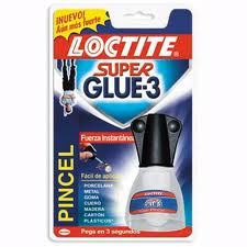 Foto Loctite Super Glue-3 Con Pincel.5gr.