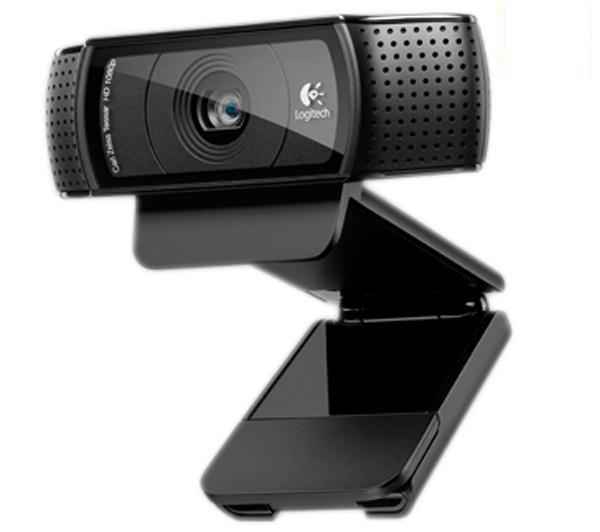 Foto Logitech cámara web hd pro c920 + cable usb tipo a macho / hembra - 2
