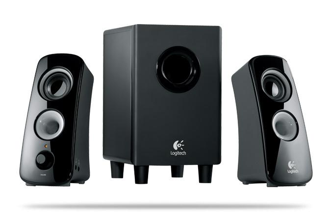 Foto Logitech speaker system z323, 2.1, 30 w, 55 - 20000 hz, black,