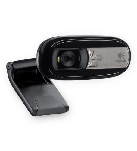 Foto Logitech webcam c170, 640 x 480 pixeles, 5 mp, h.264, negro, us
