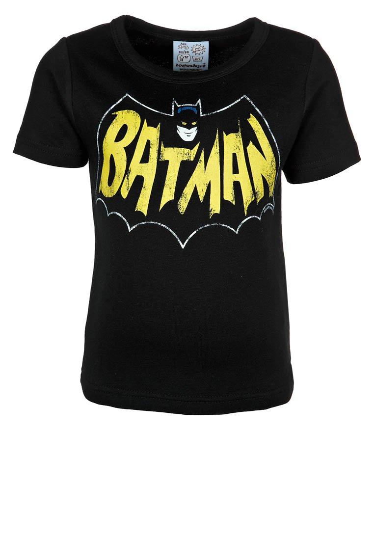 Foto Logoshirt Batman Bat Camiseta Print Negro 9/12a