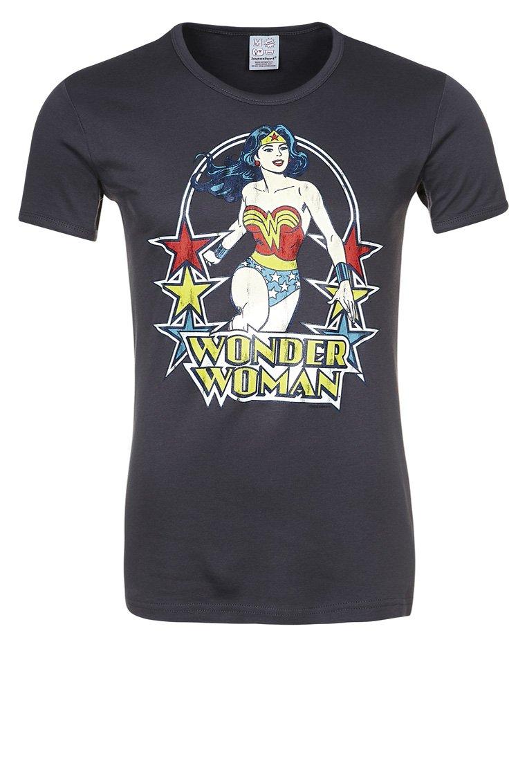 Foto Logoshirt Wonder Woman Camiseta Print Gris XL
