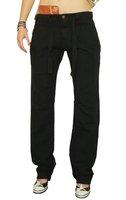 Foto Lois Jeans Pantalon Mujer Tipo Chino De Lino Negro 169 Bally 91 Ball 9