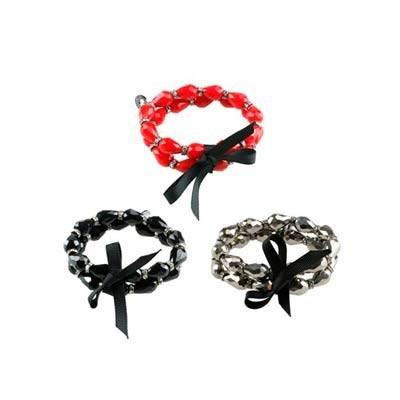 Foto Lola casademunt: pulsera elastica piedras faceteadas