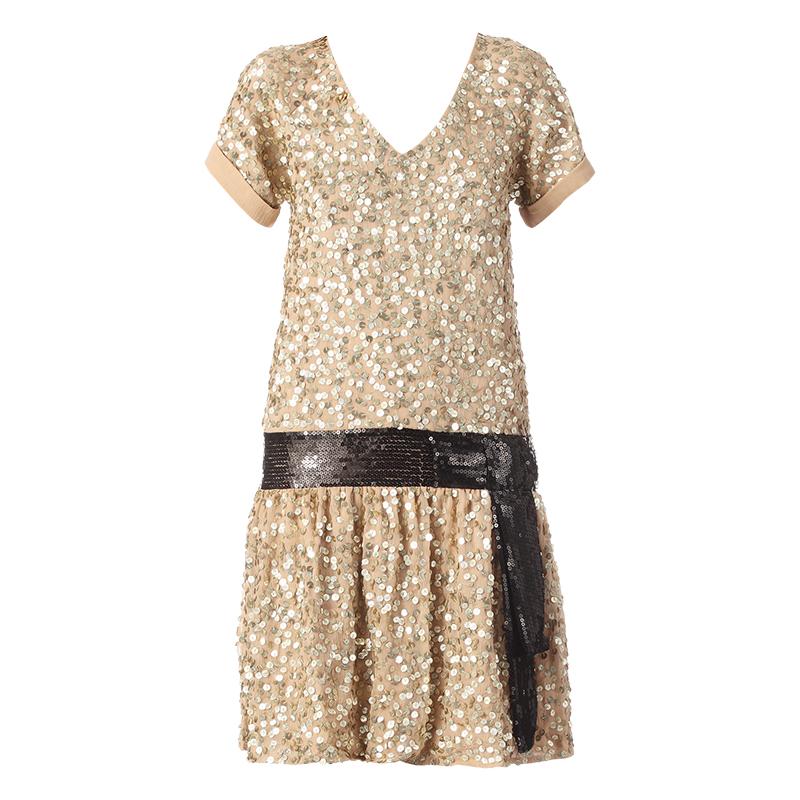 Foto Lollipops vestido derecho - pap 17374 osiris dress - Marron / Camello