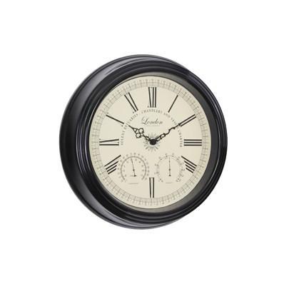 Foto London Clock Company Wall Clocks Traditional Thermo/Hygro Wall Clock