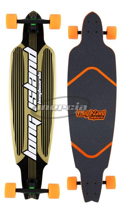 Foto Long island Longboard gold lines 38''
