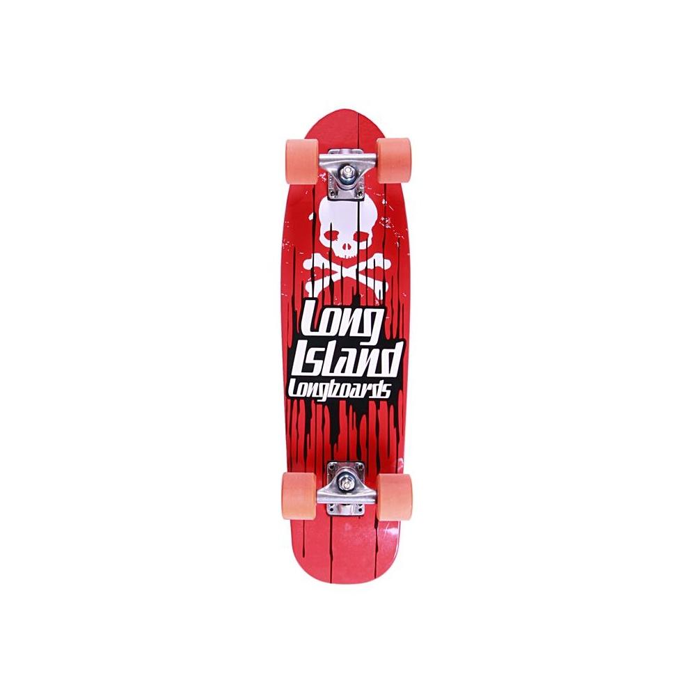 Foto Long Island Skateboard Longboard Completo Long Island: 12A Pirate Red