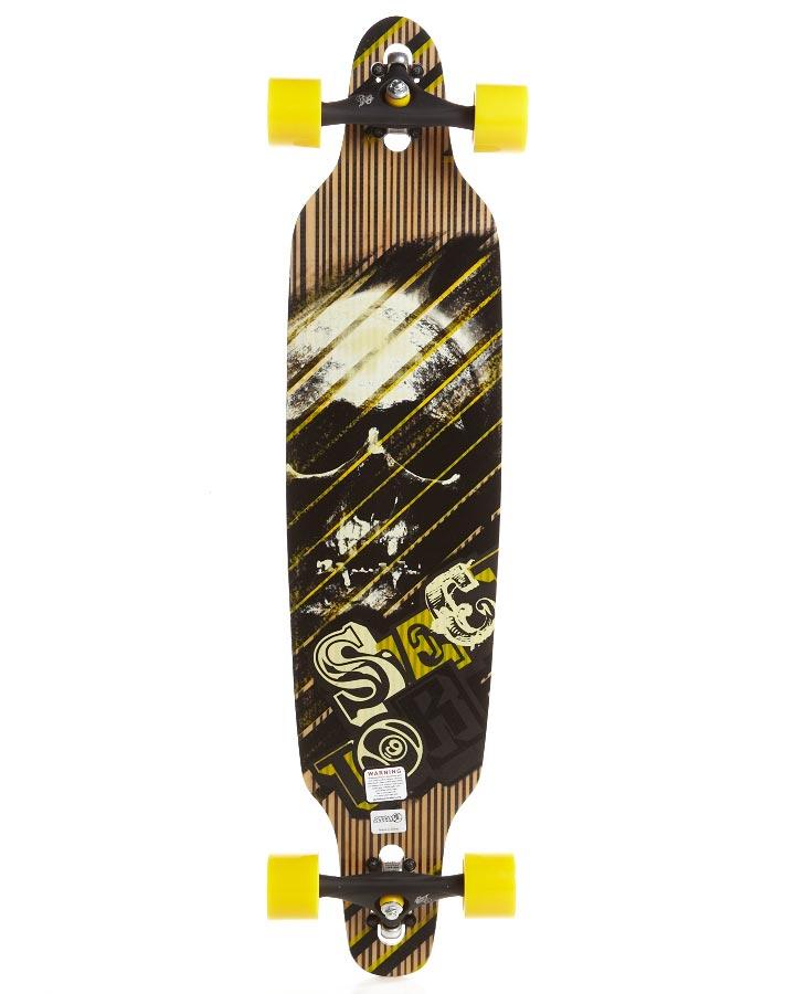 Foto Longboard Completa Double Platinum Carbonite De Sector 9 - Amarillo