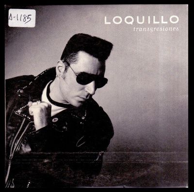 Foto Loquillo - Transgresiones - Spain Cd Single Picap 1999 - 1 Track Promo - Compact