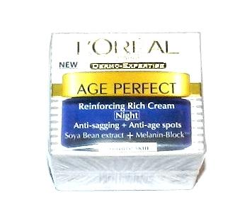 Foto Loreal Age perfect Reinforcing Rich Night Cream