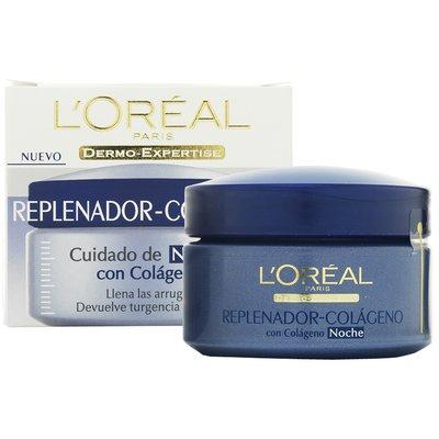 Foto L'oreal Loreal-crema De Belleza Replenador De Colágeno Noche 50 Ml.