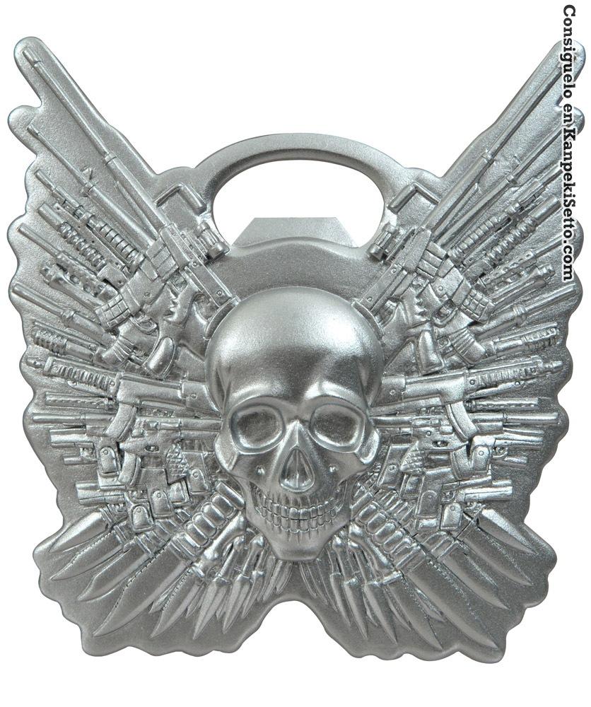 Foto Los Mercenarios Abrebotella Logo 10 Cm