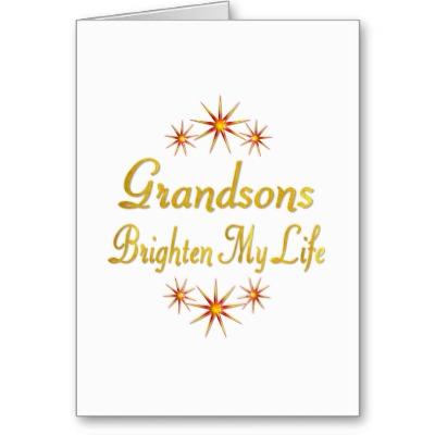 Foto Los nietos aclaran mi vida Felicitación