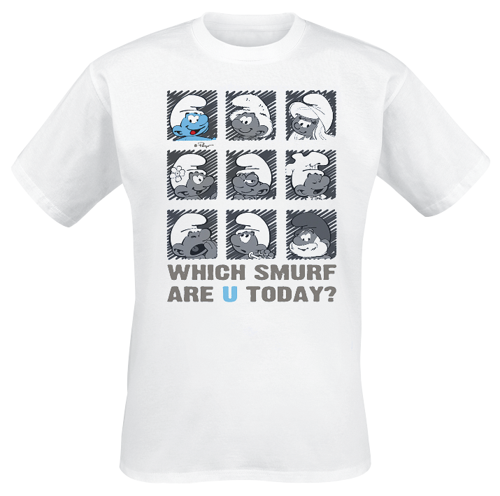 Foto Los Pitufos: Which Smurf Are You Today? - Camiseta