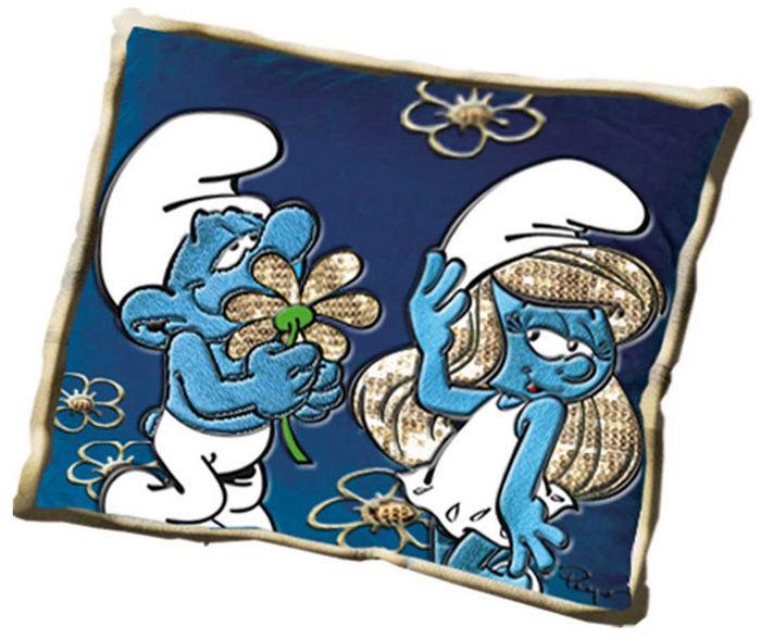 Foto Los Pitufos CojíN Blue One 40 X 40 Cm