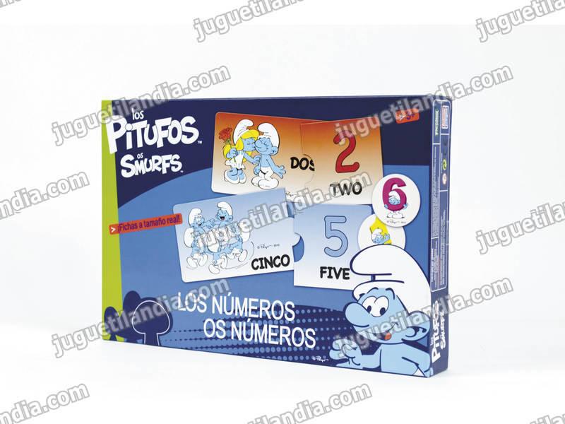 Foto Los pitufos los numeros del 1 al 10