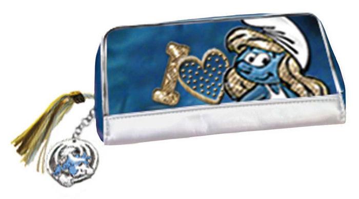 Foto Los Pitufos Monedero I Love Blue