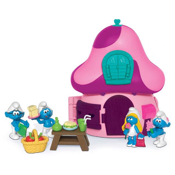 Foto Los Pitufos Playset Smurfettes´S Picnic Set