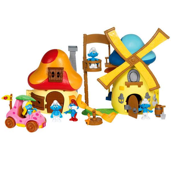 Foto Los Pitufos Playset World Of Smurfs