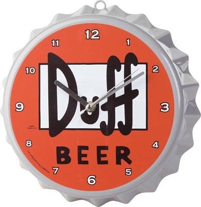 Foto Los Simpsons - Reloj de pared Duff