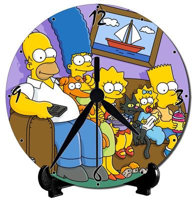 Foto Los Simpsons - The Simpsons - 02 - Reloj Cd - Cd Clock Dvd
