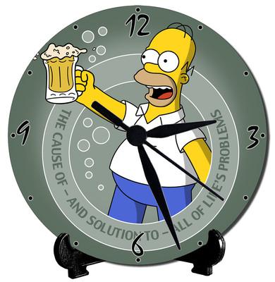 Foto Los Simpsons - The Simpsons - 04 - Reloj Cd - Cd Clock Dvd
