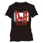 Foto Los Simpsons Camiseta Duff Beer Negra TXS