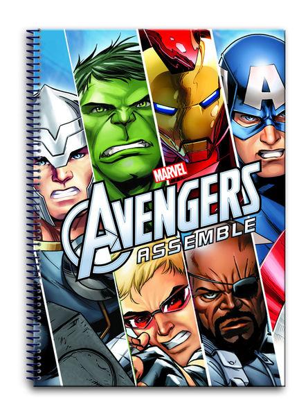 Foto Los Vengadores Libreta A4 High Level