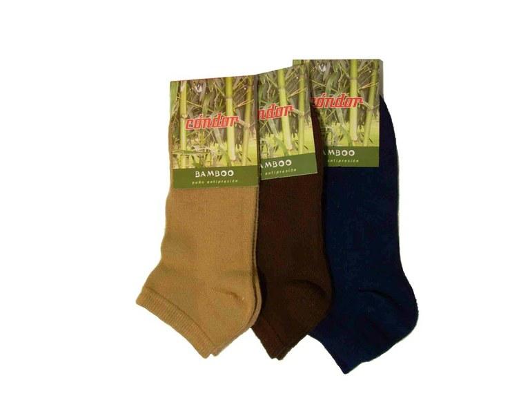 Foto Lote 3 pares de calcetines de bambú colores oscuros