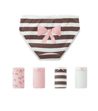 Foto Lote 4 bragas niña (Unidad a 3,99)