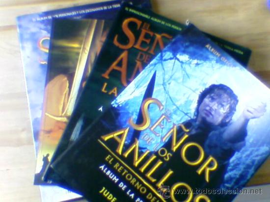 Foto lote 4 libros el señor de los anillos albumes pelicula jude fishe
