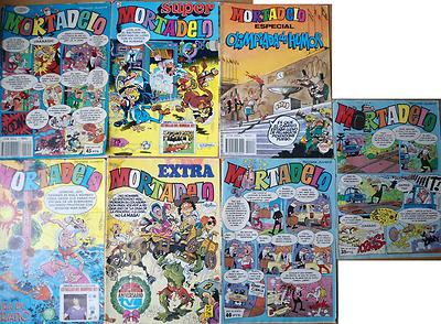 Foto Lote 7 Tebeos Editorial Bruguera Mortadelo 1983-1985