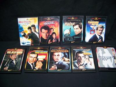 Foto Lote De Peliculas Dvd James Bond 9 Peliculas, 8 Films Y Un Documental