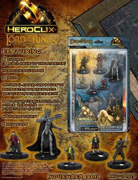 Foto Lotr heroclix: lord of the rings 8-pack