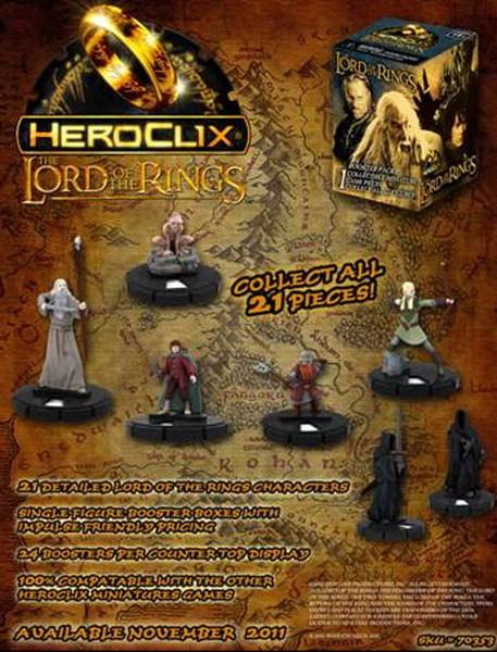 Foto Lotr heroclix: lord of the rings gravity feed (24 unid.)