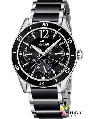 Foto Lotus Ceramic 15795/2 Reloj Acero Y Cerámica Para Mujer Garantia 2 Años
