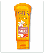 Foto Lotus Herbals Safe Sun UV Screen Mattegel SPF 50