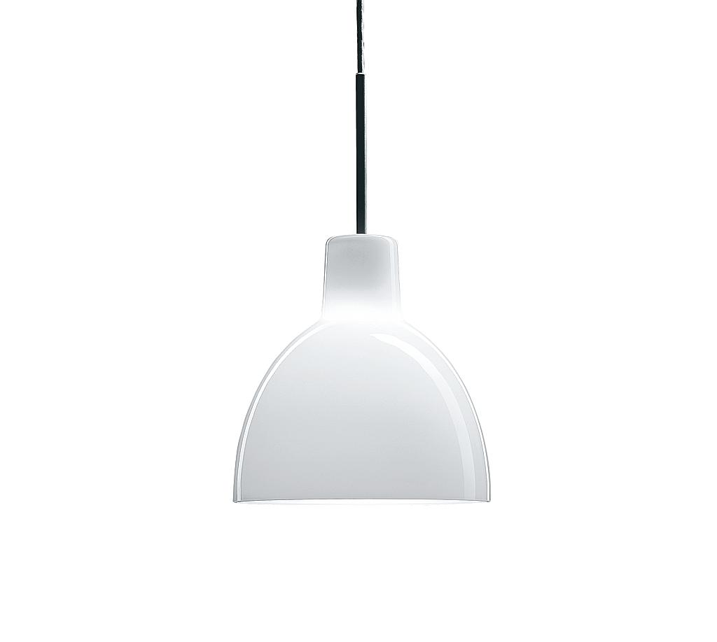 Foto Louis Poulsen Toldbod 155/220 Glas Pendelleuchte 22 cm Pendelleuchte