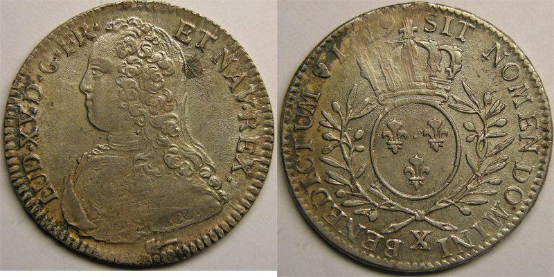 Foto Louis Xv (1715-1774) 1729 X