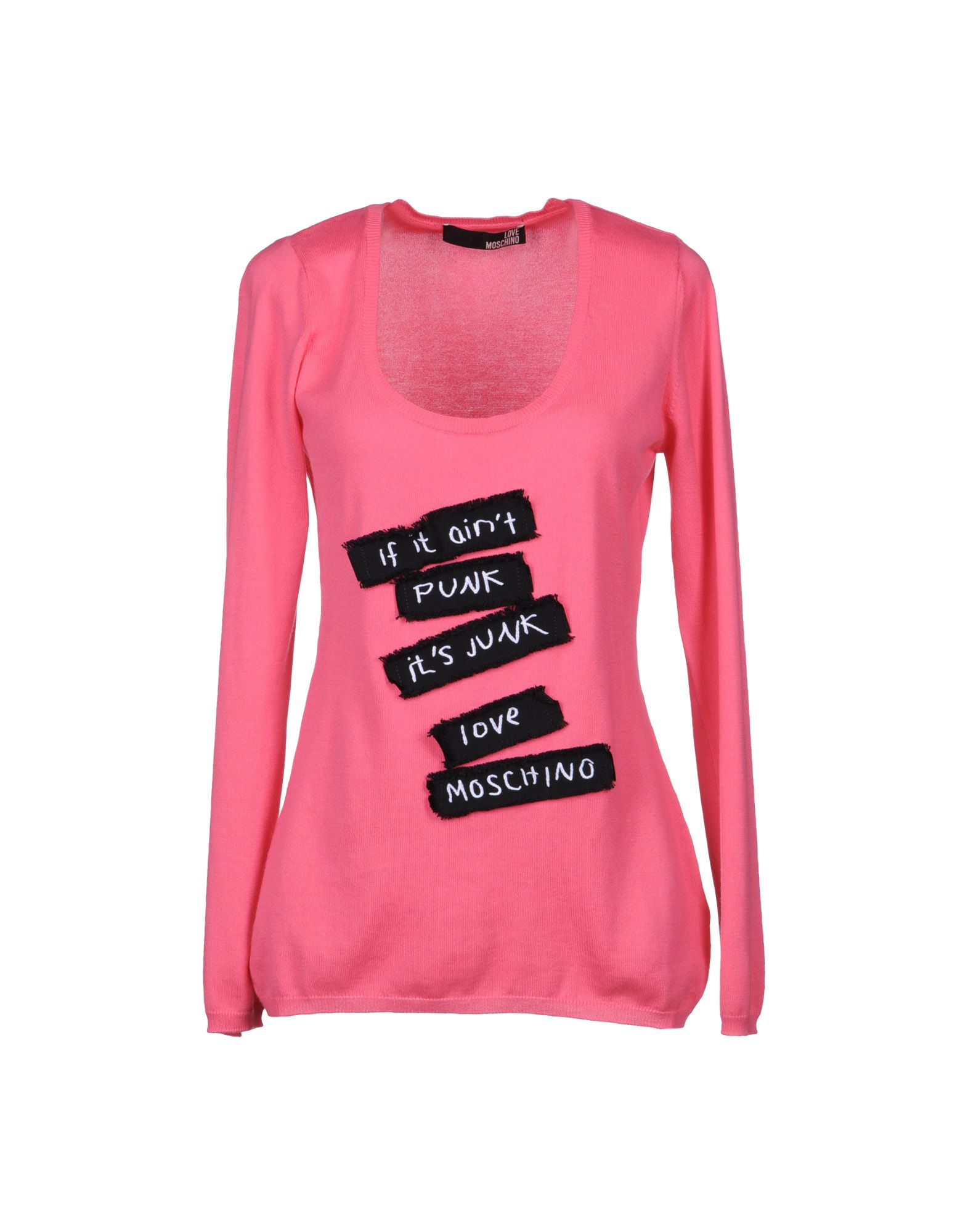 Foto love moschino jerséis de manga larga
