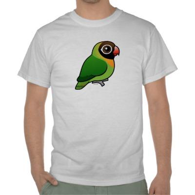 Foto Lovebird Negro-cheeked Camisetas