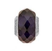 Foto Lovelinks By Aagaard Sterling Silver 'Blueberry Ice' Glass Link