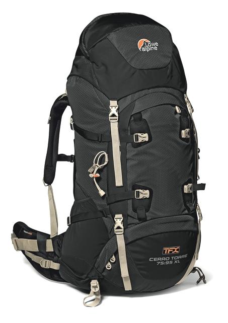 Foto Lowe Alpine TFX Cerro Torre 65:85 Black (Modell 2012)