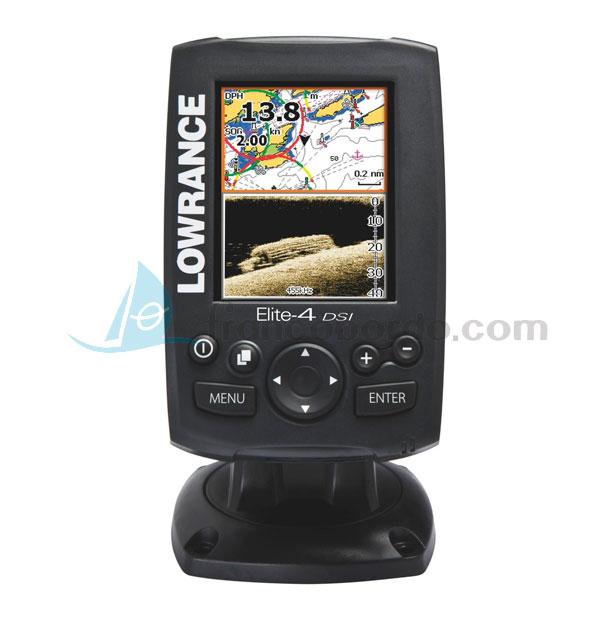 Foto Lowrance GPS Plotter Sonda Color Elite-4 DSI